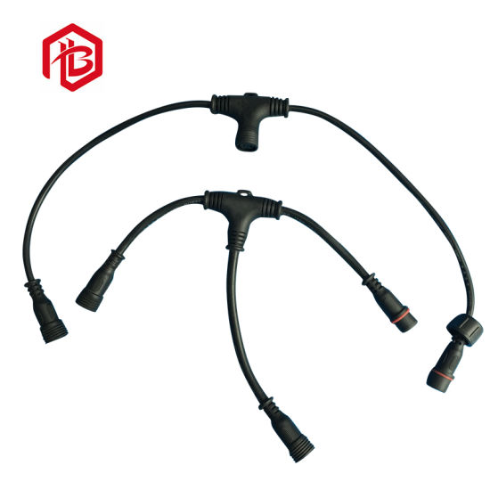 Han- og hun-elektrisk T-type stik