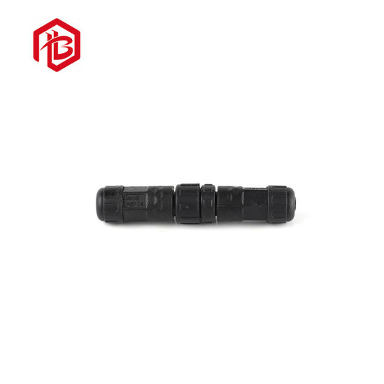 Topleverandør LED Power M12 møtrikhætte Metal Aviation Connector