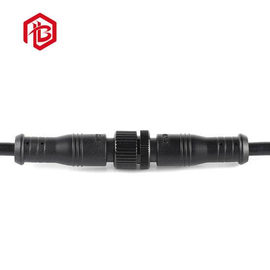 M12 stik med 6 ben vandtæt IP67 4,2 mm stik