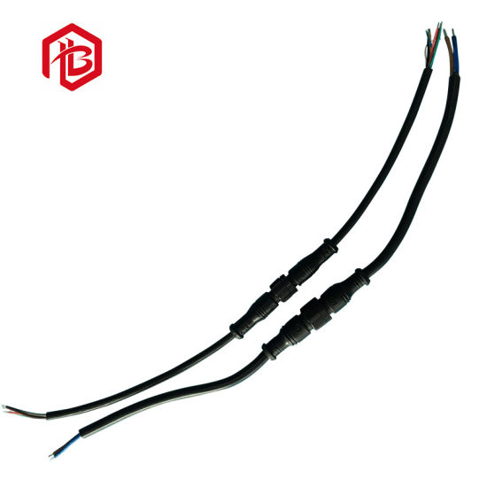 Slidfaste produkter 18 AWG Metal M16 vandtæt kabel 2-benet stik