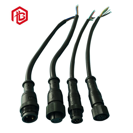 Slidfaste produkter 18 AWG Metal M16 vandtæt kabel 2-benet stik