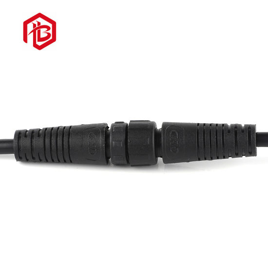LED-belysning udendørs kabel IP67 2 ben 3 pin 4 ben 5 ben DIN stik